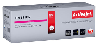 Activejet Toner ATM-321MN (reemplazo Konica Minolta TN321M - Supreme - 25,000 Páginas - Magenta — image 1