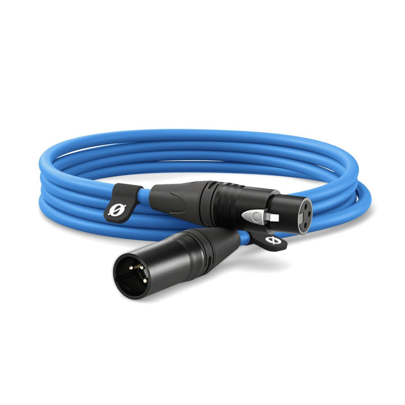 Rode Microphones Cable Xlr Premium XLR3M-B Blue 3 Metres XLR3M-B