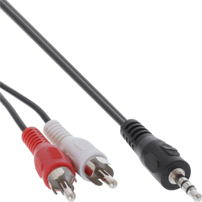 Inline Cable Audio 2X Rca Male a 3.5MM Stereo Male 1M — image 1