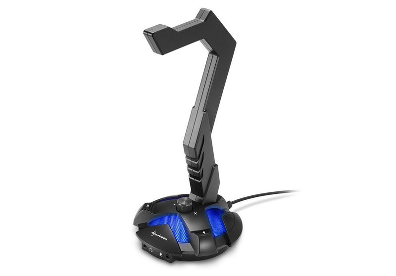 Sharkoon Tarjeta Sound X-rest 7.1 USB a Jack 3.5 Con Soporte Auriculares PS4 / PC / Portátil