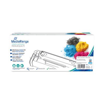 Mediarange Toner HP CB540A 125A With Chip Cyan — image 1