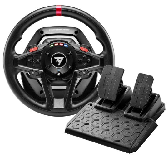 Thrustmaster T128-P Black USB Wheel + Pedals Analógico PC, Playstation 4, Playstation 5