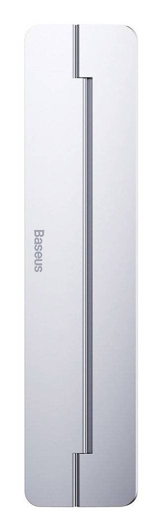 Baseus Self-adhesive Aluminum Laptop Stand Slim And Thin Silver SUZC-0S