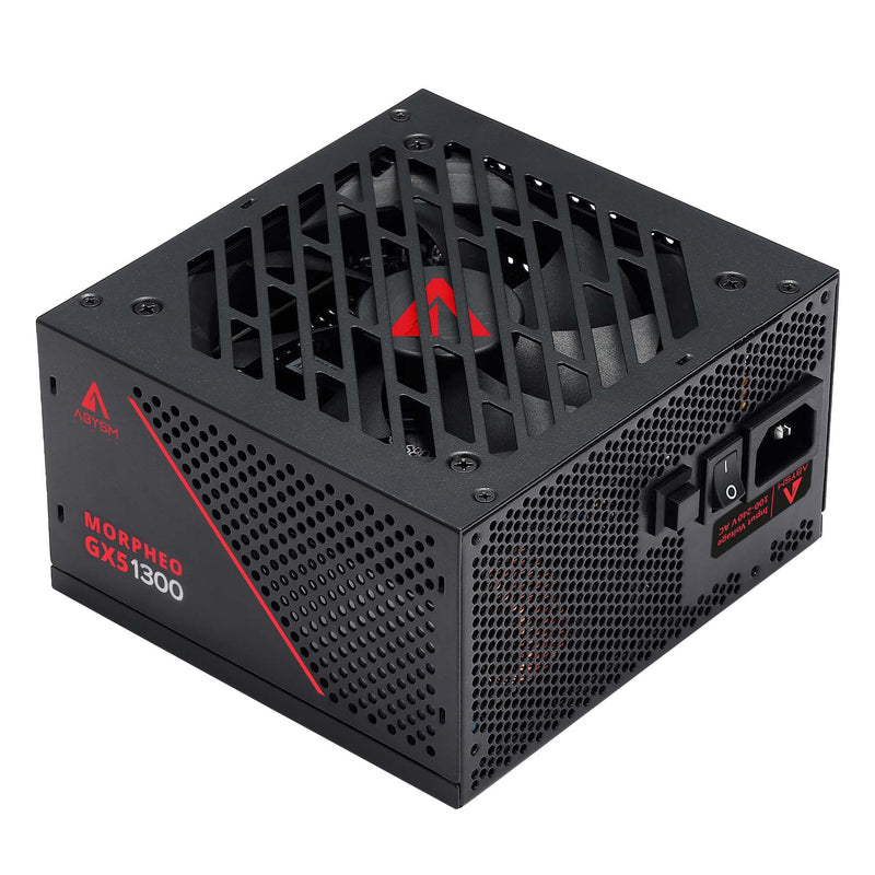 Abysm Power Supply Modular 1300W Morpheo GX5 ATX 3.1 Platinum Japonese Cap Black AB231301