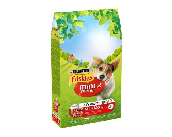 Purina Friskies Mini Menú 1,5KG Adulto Ternera