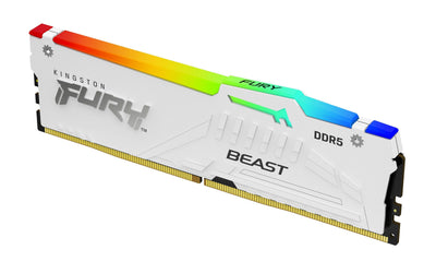 Memory CL36 DDR5-6000MT/S 16GB Exposición Bestia Fury Bestia White RGB — image 1