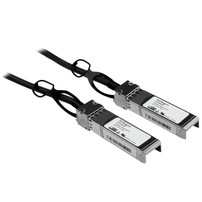 StarTech Network Cable Twinax Pasivo Cobre Sfp + 10 Gigabit Ethernet Connection Directa 10GBASE-CU 2M