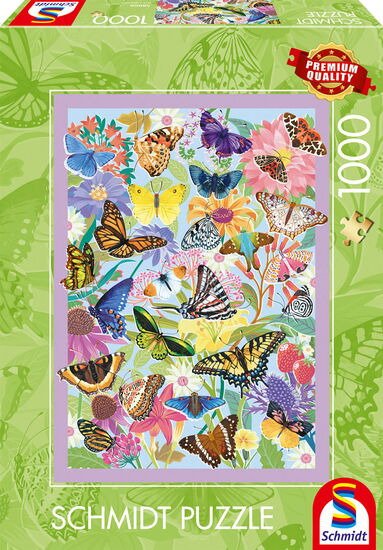 Schmidt Juegos Schmetterlingstreiben 1000 Pieces 58066
