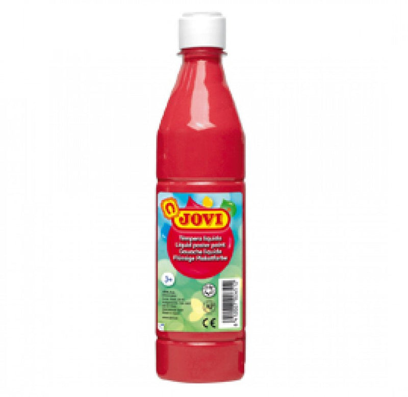 Jovi Témpera Líquida School Bottle 500ML Bermellón