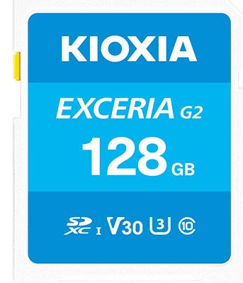 Kioxia Exceria G2 SD Card 128GB