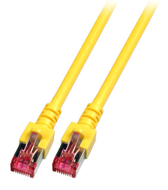 Efb RJ45 Network Cable S FTP, CAT.6, Lszh, 0.15M, Yellow