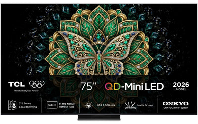 Tcl TV 75C6K Pro Smart TV 75 4K UHD Qd-miniled 144 HZ Black — image 1