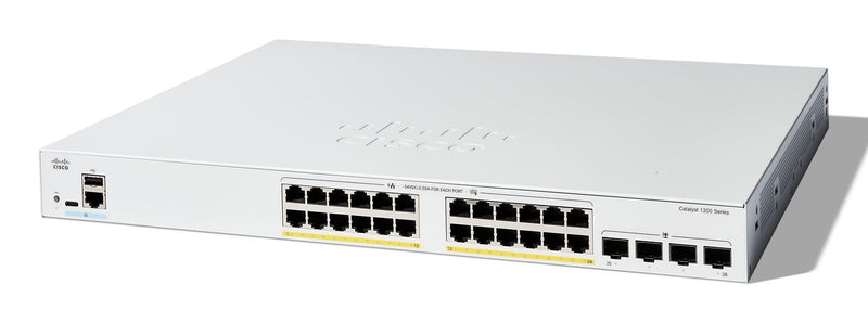 Cisco Switch C1200-24FP-4G Gestionado L2/L3 Gigabit Ethernet (10/100/1000) White