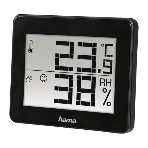 Hama Thermometer And Higrómetro Digital (control Humedad And Temperatura Interiores, Almacenamiento Datos), Co — image 1