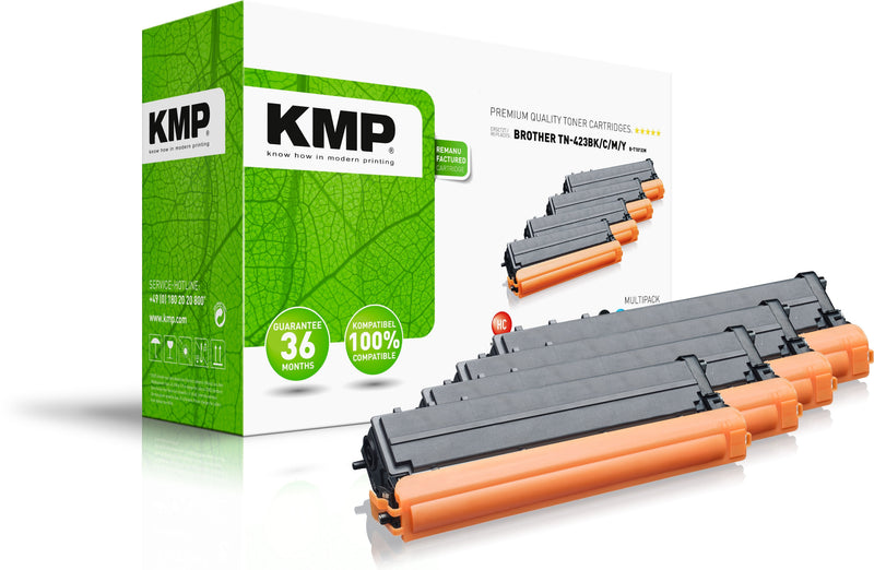 Kmp Toner Compatible Brother TN-423BK C M And Multipack B-T101XM