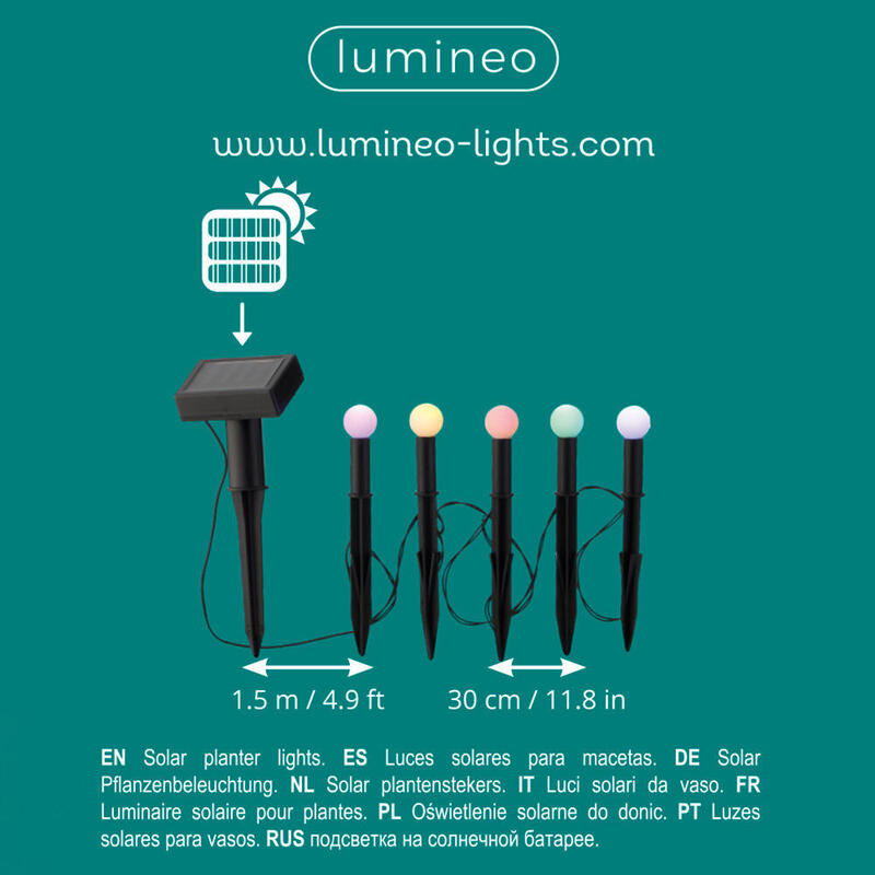 Estaca Solar With Forma Sembradora