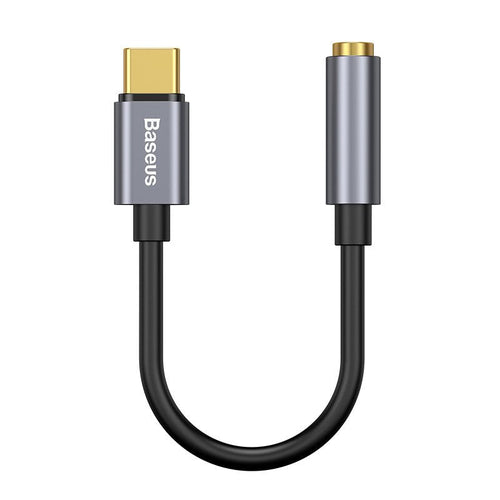 Baseus L54 Cable Phone Mobile Phone Black Grey USB C 3,5MM — image 1