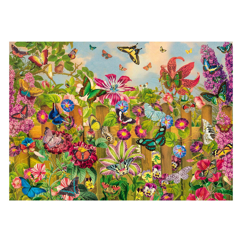 Schmidt Spiele Hermoso Garden Mariposas, Rompecabezas 2000 Pieces 59746