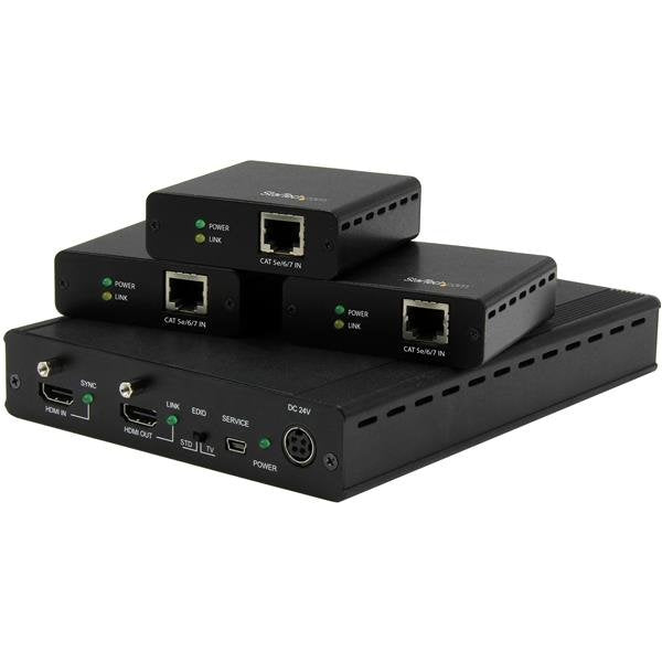 Set Extensor Hdbaset HDMI Perp Ports Alargador CAT.5 4K In