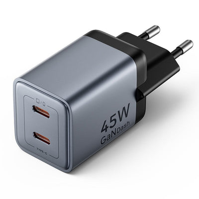 Vention Wall Charger GaN FCDH0-EU 2x USB Type-c 45W — image 1