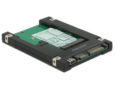 Delock 62853 Convertidor 2.5? SATA 22 Contactos / USB 2.0 Type Mini-b 1 X Slot Msata / Mini PCIE — image 1
