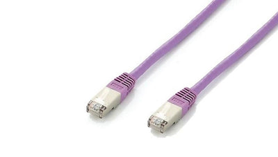 Equip Network Cable CAT.6A S/FTP 2x RJ45 15.00M Lila Lszh Polybeutel — image 1