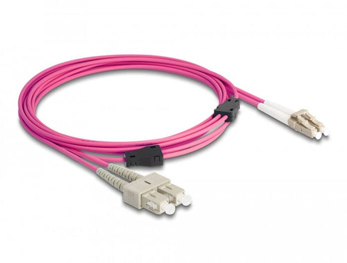 Lwl Cable With Armadura Metálica Lc Duplex a Sc Duplex Multimode OM4 3M — image 1