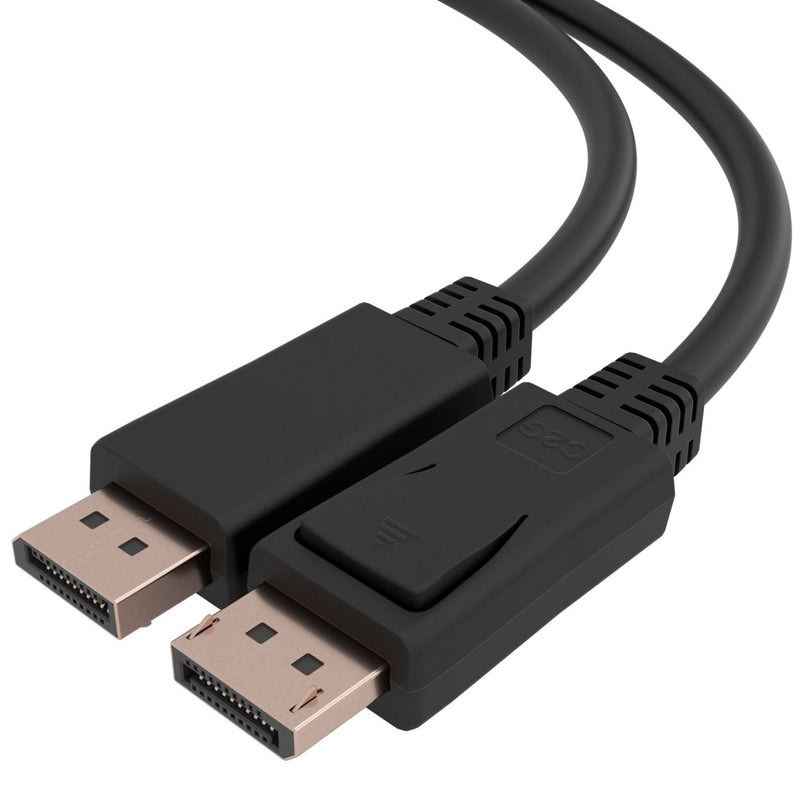 C2G 10FT (3M) C2G Taa-compliant DisplayPort Cable With Latches 8K 60HZ Cable DisplayPort Conforme a Taa Displa