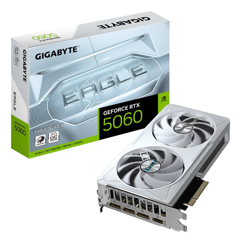 Gigabyte Graphics Card Rtx 5060 Eagle Ice 8GB