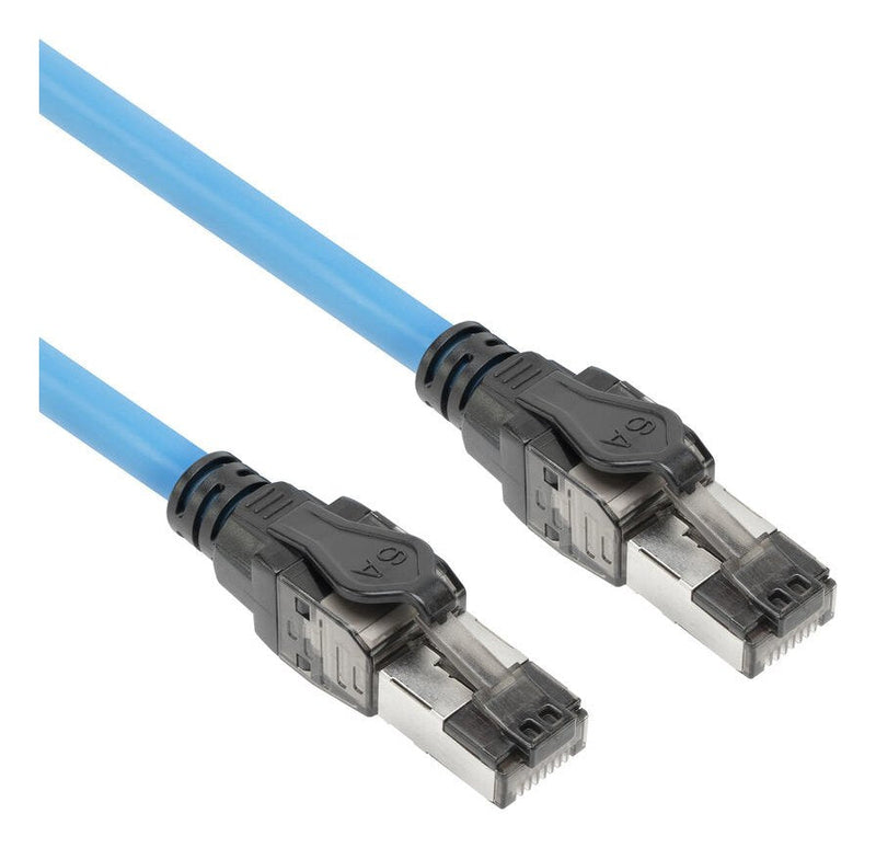 Purple 25 Meters S FTP CAT.6A B2CA PoE + 100W Solid Prefab Installation Cable RJ45 Male – Male