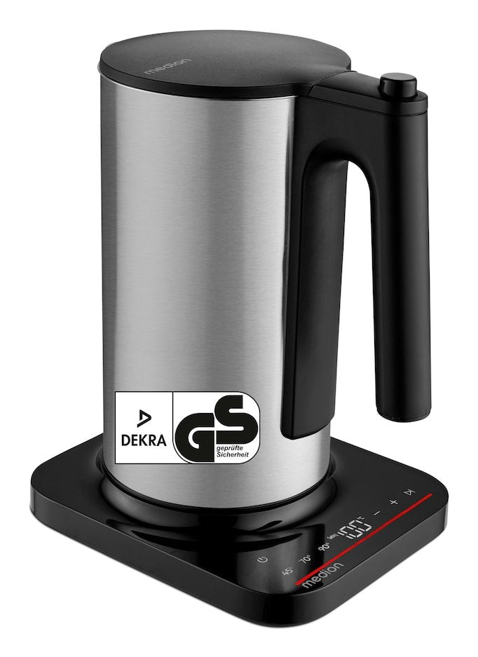 Medion Kettle Life Digital MD12106 Programas Automáticos, Bloqueo Kids Black