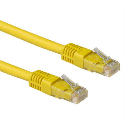 Yellow 7 Meter Lszh U UTP CAT.6A Patch Cable With RJ45 Connectors — image 1