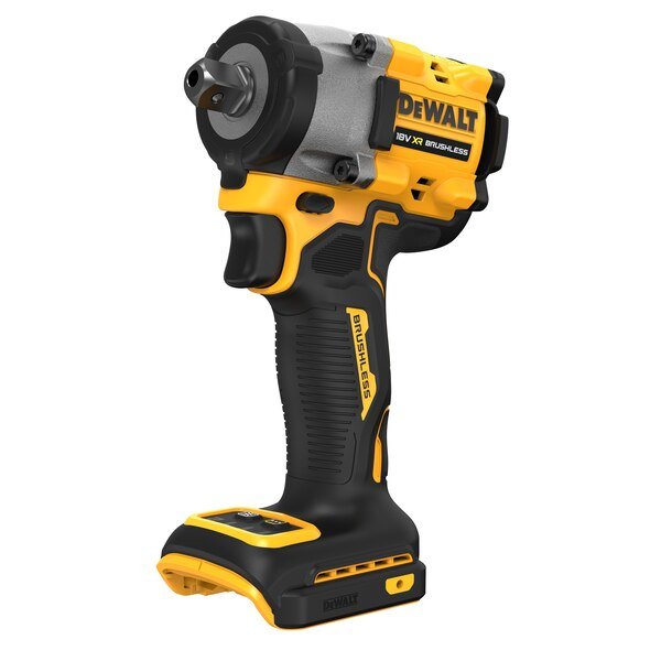 Dewalt Key Impacto Inalámbrico DCF922NT, 18 Voltios, 1/2 Amarillo/Negro Sin Batería Ni Cargador Caja Tstak DCF922