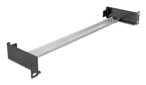 19? Panel Carril Din Assembly Horizontal Or Vertical 1HE Metal Black — image 1
