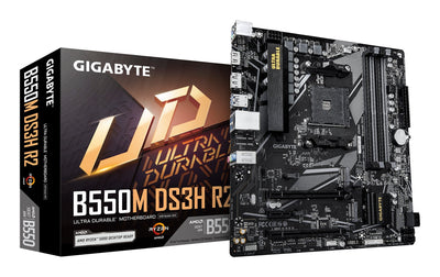 Gigabyte Motherboard B550M DS3H R2 B550,AM4,MATX, DDR4 — image 1