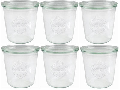 Weck Mold Jar 580ML Set Of 6 — image 1
