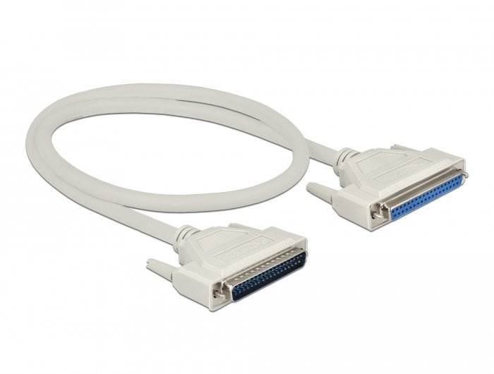 Delock Serielles Cable D-sub 37 Connector Male a Female 0,5M