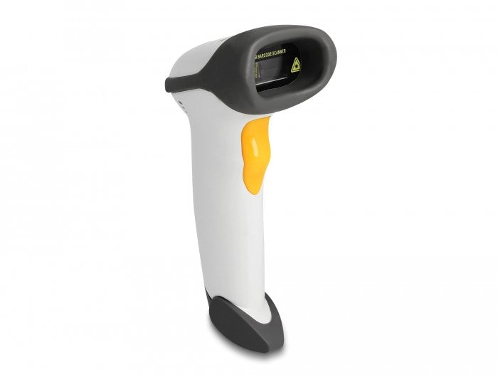 Delock USB Barcode Scanner 1D With Cable Connection And Stand - Láser - Grey Claro