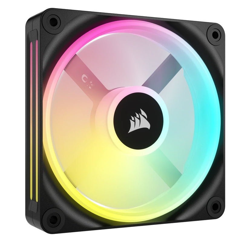 Corsair Fan Box Adicional 12X12 QX120 Icue Link RGB Black Expansion Kit