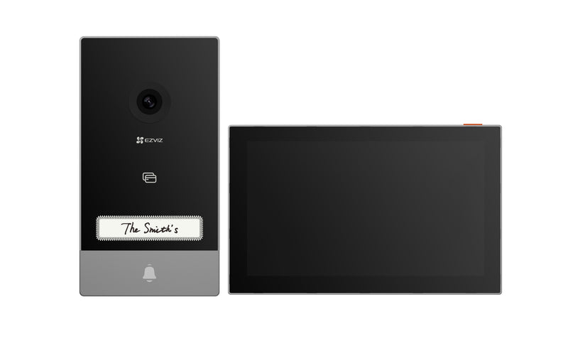 Ezviz HP7 Sistema Intercomunicación Video 17,8CM (7) Black Silver