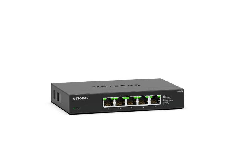 NETGEAR MS305-100EUS Switch No Administrado 2.5G Ethernet (100/1000/2500) Black