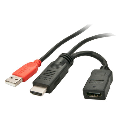 Lindy Adapter HDMI M/H USB Type a 0,15M — image 1