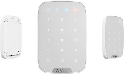 Ajax Keypad-Wh Ajax Keypad. Keyboard Touchscreen Wireless Colour White — image 1