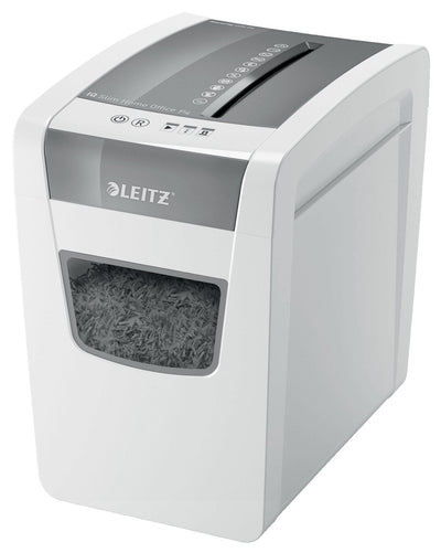 Leitz Iq Slim Office P-4 Triturador Paper Corte Cruzado 22CM White — image 1
