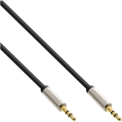 Inline Cable Audio Slim 3.5MM Male a Male Stereo 2M — image 1