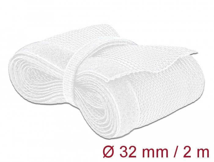 Case Trenzada With Closure Velcro 2M X 32MM White