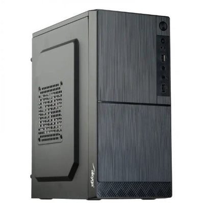 Akyga PC Case microATX Case AK35BK 2x USB 2.0 Black W/ Or PSU — image 1