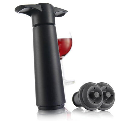 Vacu Vin Weinpumpe Black With 2 Stopfen — image 1