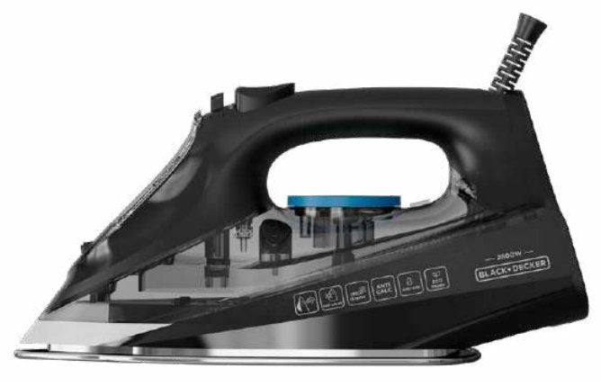 Black + Decker Straightener Steam BXIR2805E