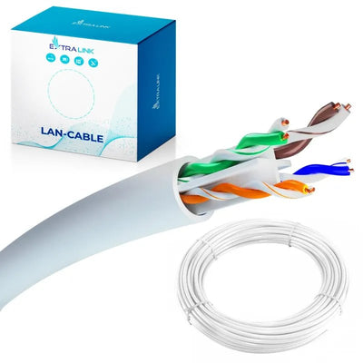 Extralink CAT.6 UTP (u UTP) Indoor Twisted Pair 50M — image 1